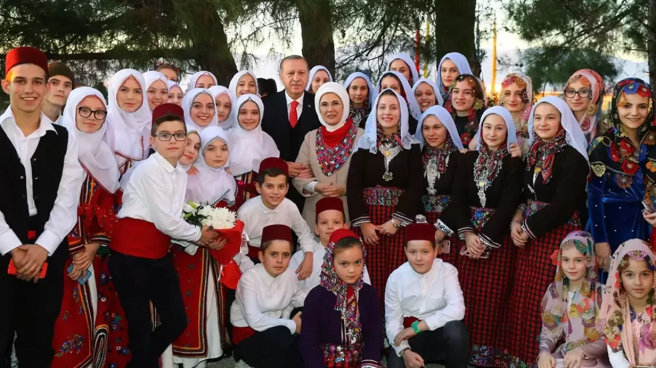 Batı Trakyalı Türklerden Cumhurbaşkanı Erdoğan'a teşekkür