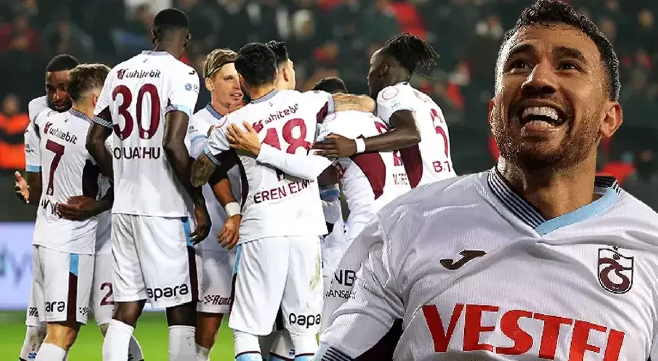 Trabzonspor, Gaziantep FK deplasmanında rahat kazandı! Trezeguet fırtınası