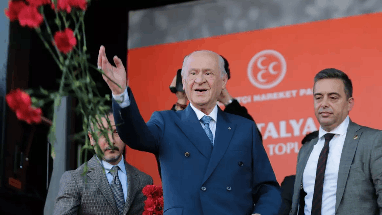 MHP Lideri Devlet Bahçeli sahaya iniyor: İlk miting bugün Mersin'de