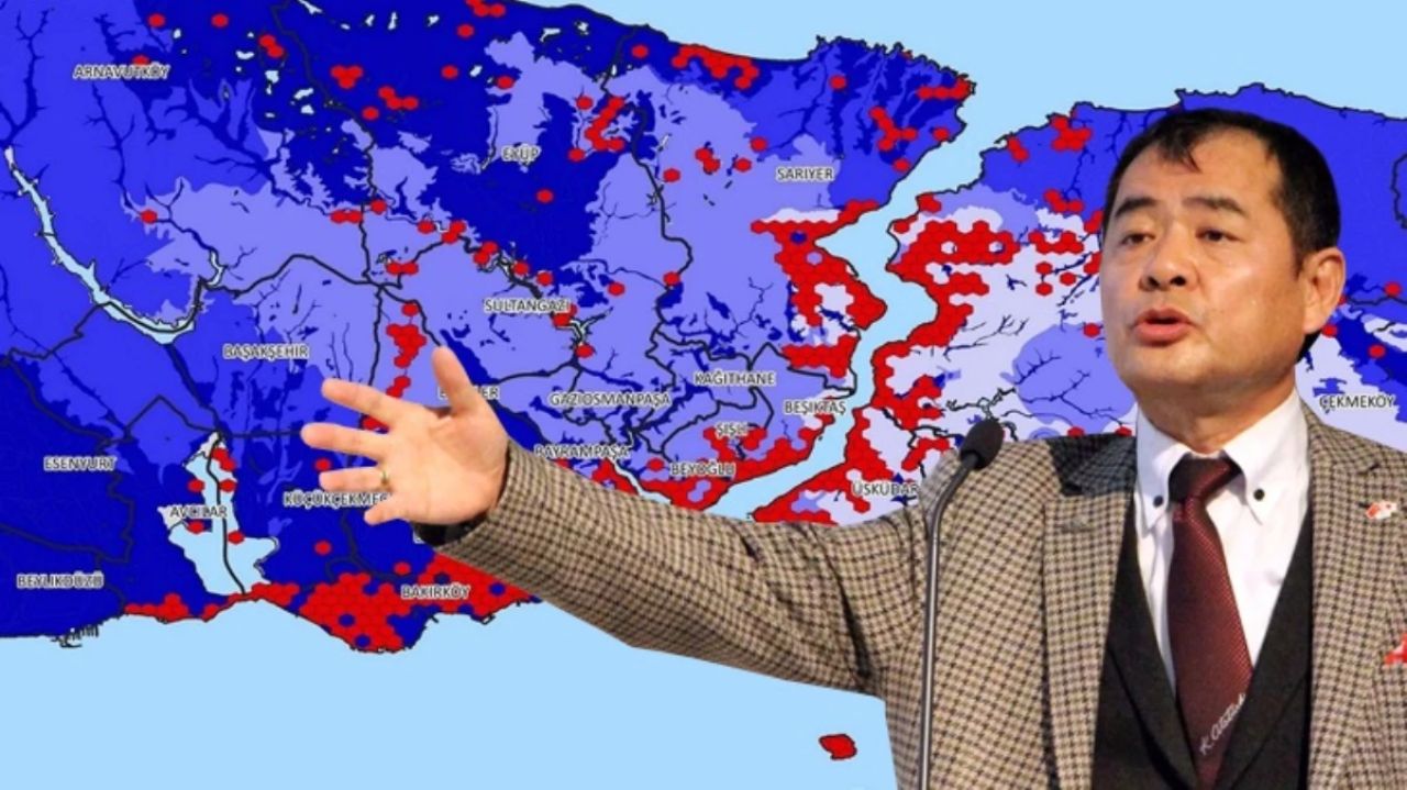 Japon deprem uzmanı Moriwaki İstanbul'da 3 ilçeye dikkat çekti, tsunami uyarısında bulundu