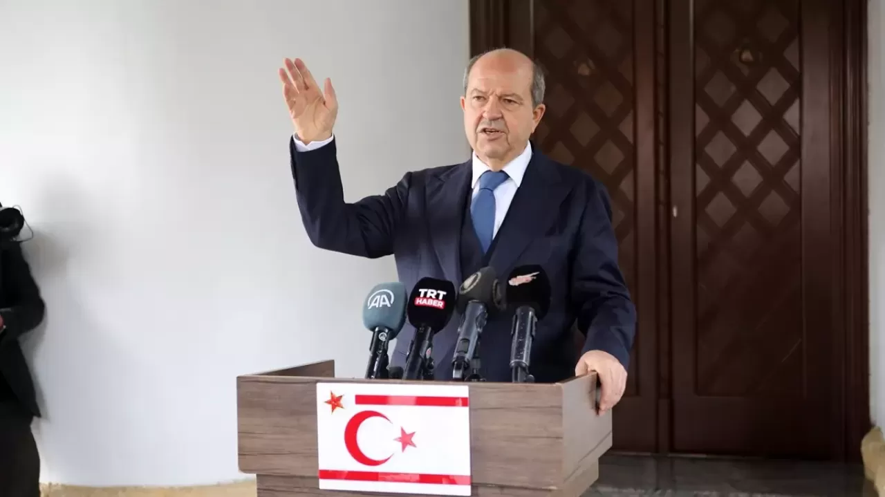 KKTC Cumhurbaşkanı Tatar: Bu kabul edilmeden resmi müzakerelere oturmamız mümkün değildir