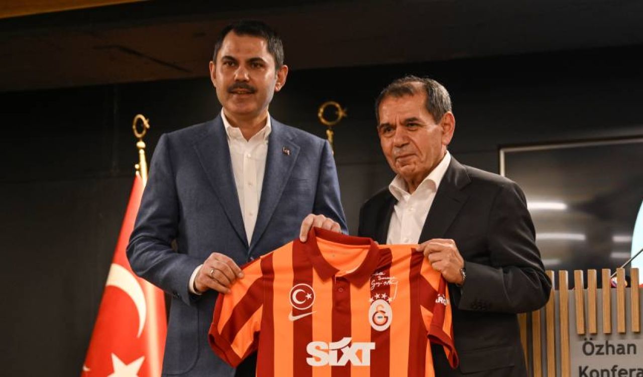 İBB Başkan Adayı Kurum, Galatasaray Kulübü'nü ziyaret etti