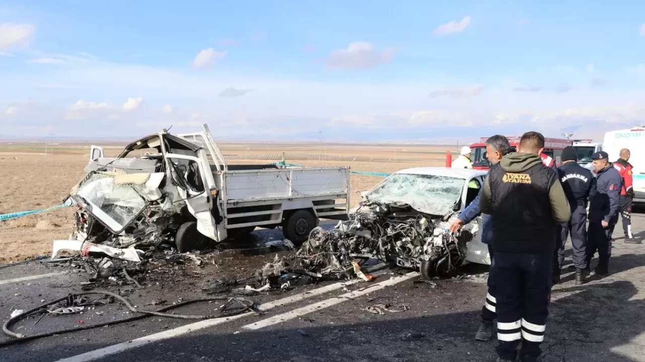 Niğde'de trafik kazası: 1 ölü