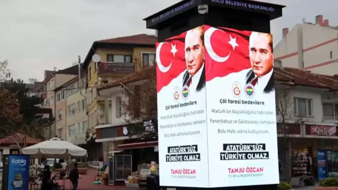 Tanju Özcan'ın iğrenç reklamına soruşturma!