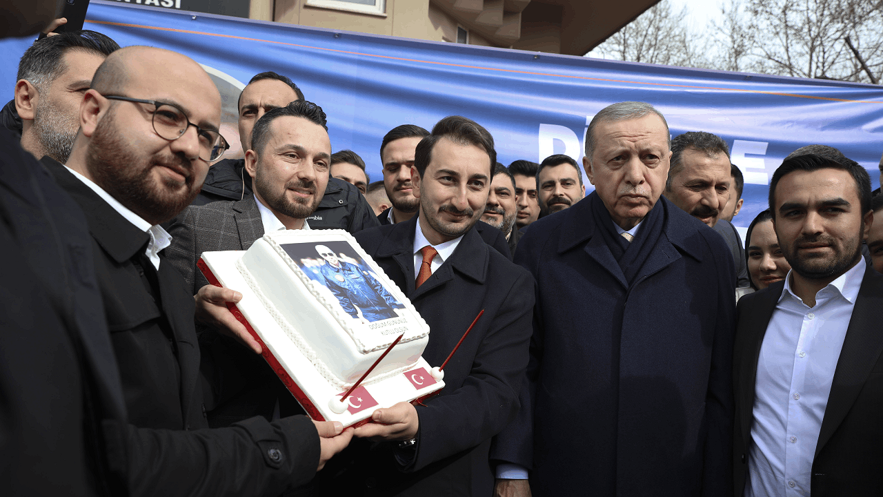 Cumhurbaşkanı Erdoğan'a sürpriz doğum günü kutlaması