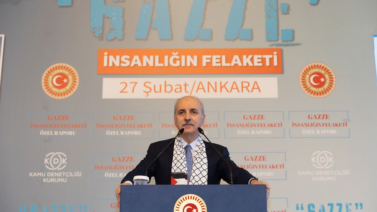 TBMM Başkanı Kurtulmuş:  "Dünyada zulme karşı bir insanlık cephesi kurulmuştur"