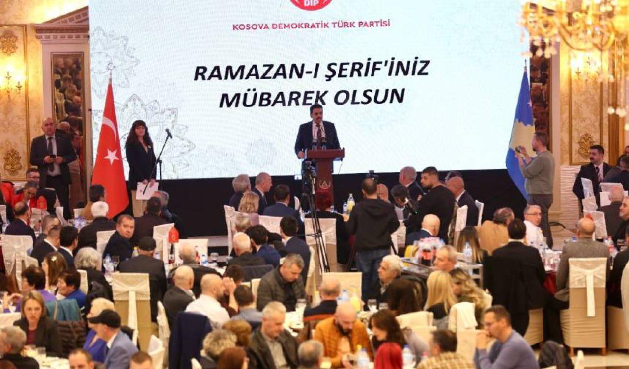 Kosova’daki Türkler iftarda buluştu