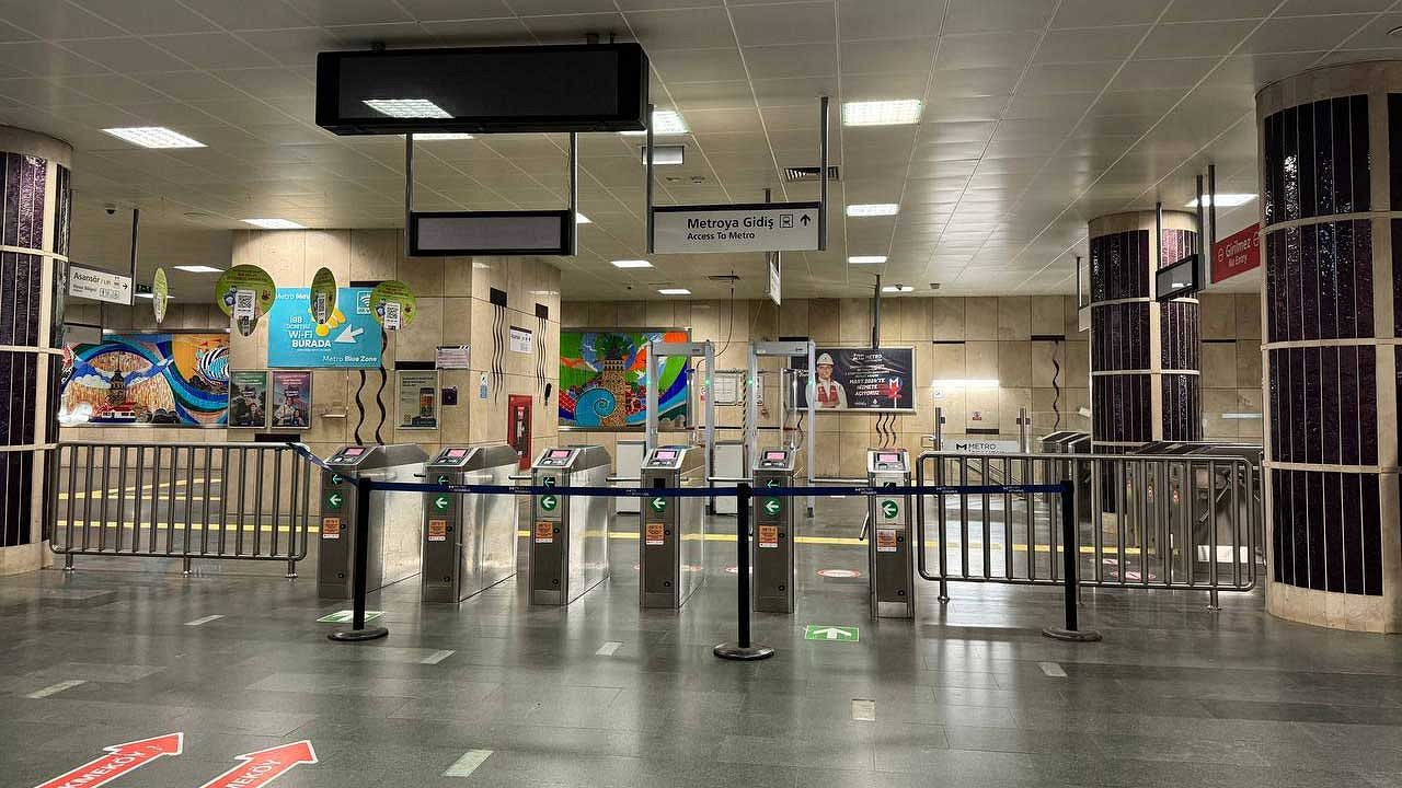 Üsküdar-Çekmeköy metro seferleri iptal edildi