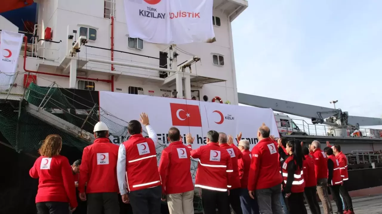 Ramazan öncesi Türkiye'nin yardım gemisi yola çıkıyor