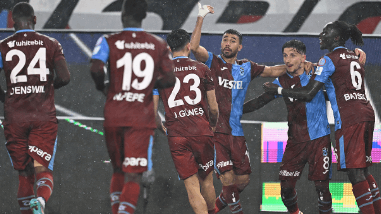 Trabzonspor Fatih Karagümrük'ü 5-1 yendi