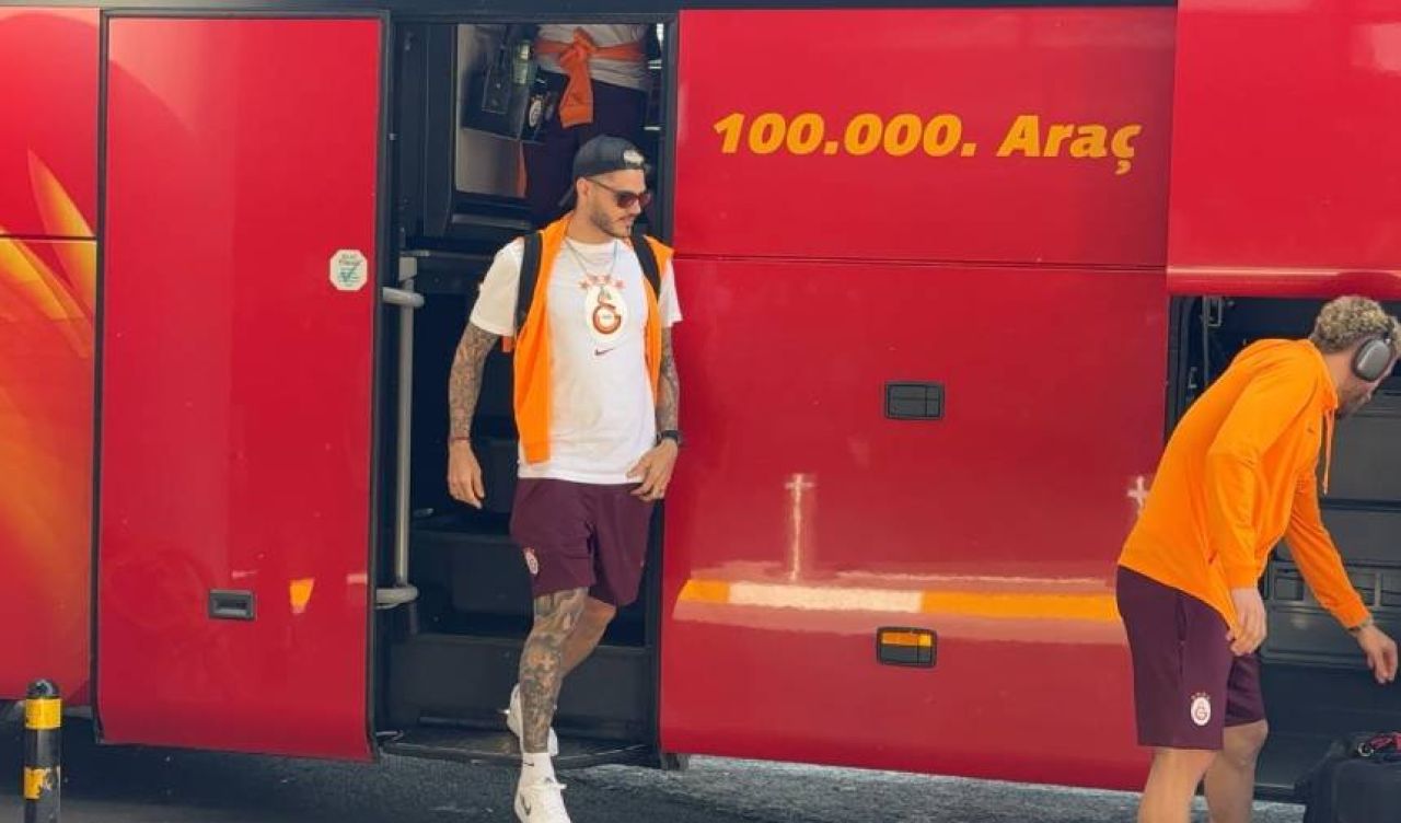 Galatasaray, Süper Kupa maçı için Şanlıurfa'ya gitti