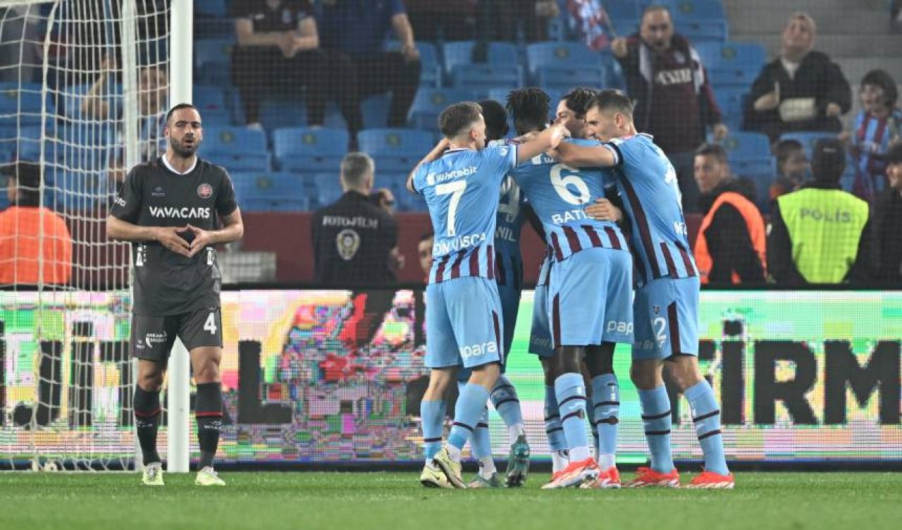 Trabzonspor rövanşa avantajlı gidiyor