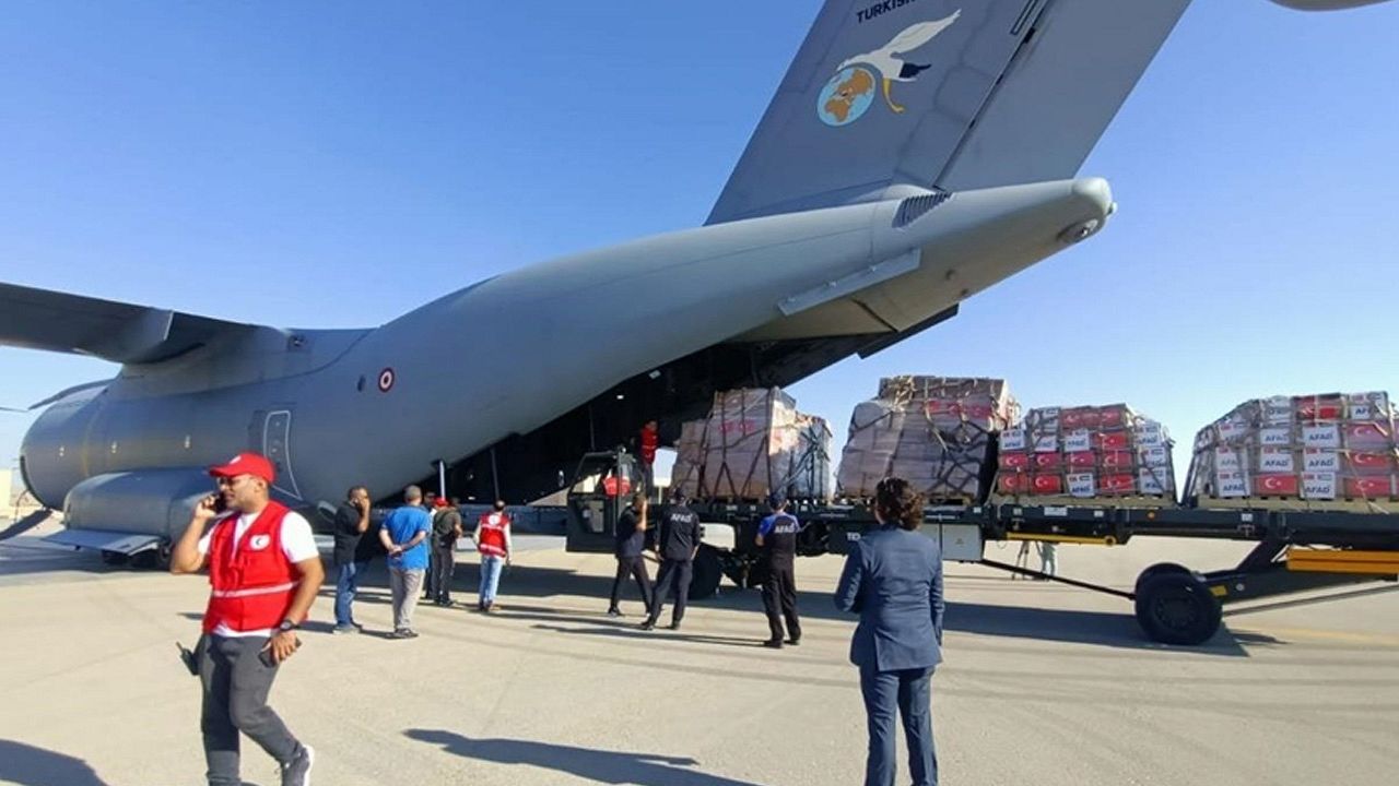 Türkiye'den Gazze'ye 42 bin ton insani yardım