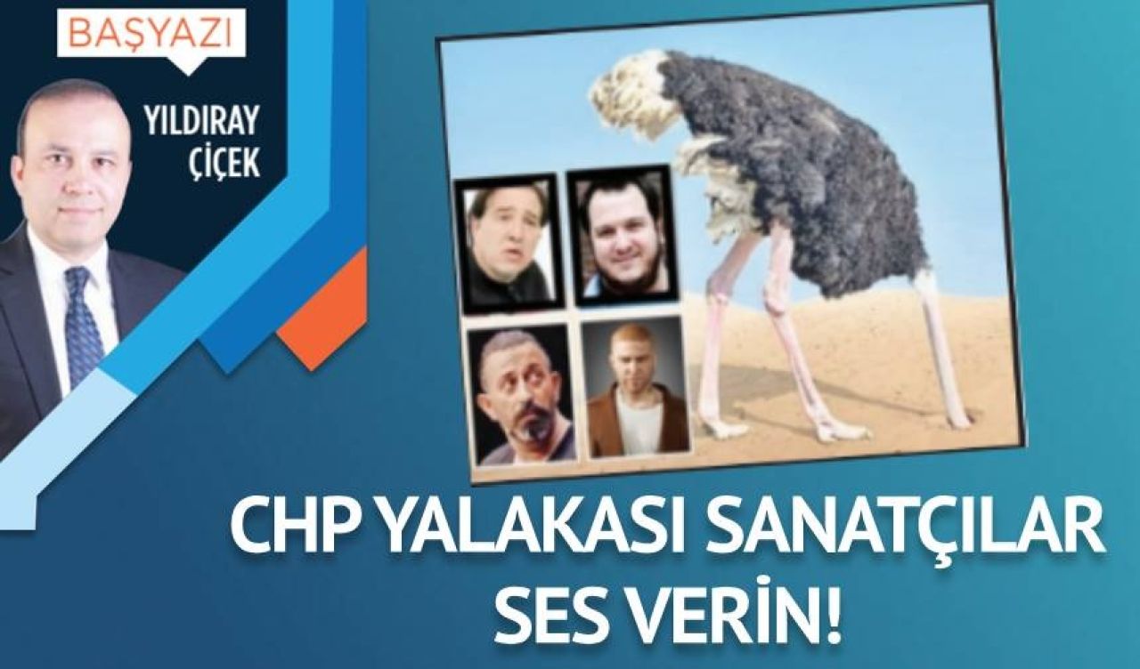 CHP yalakası sanatçılar ses verin!