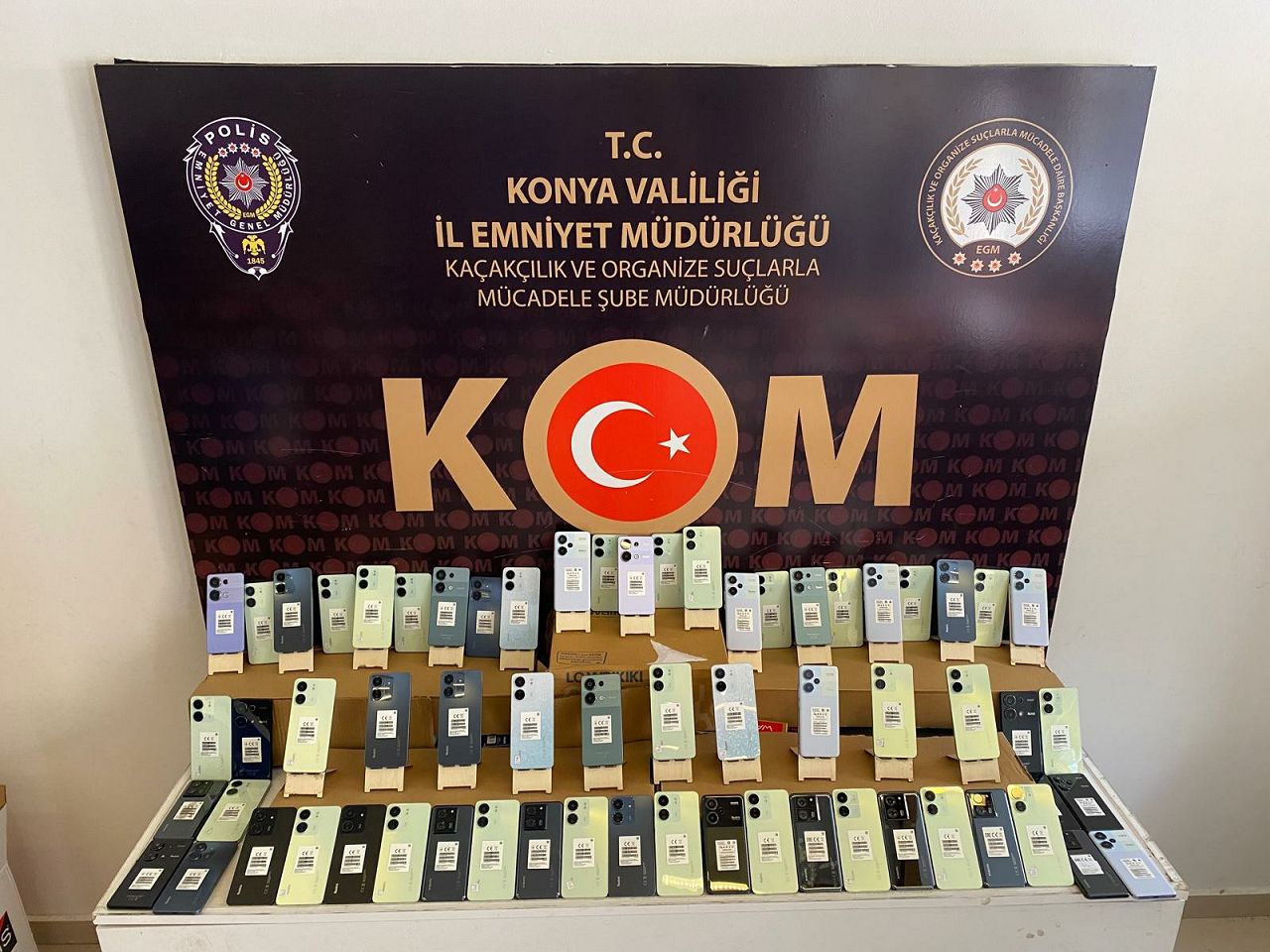 Konya'da kaçakçılık operasyonlarında 28 kişi yakalandı