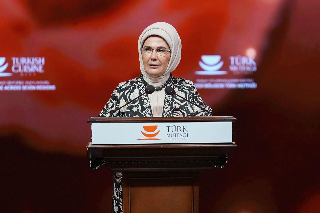 Emine Erdoğan'dan, "Türk Mutfağı Haftası"na ilişkin paylaşım