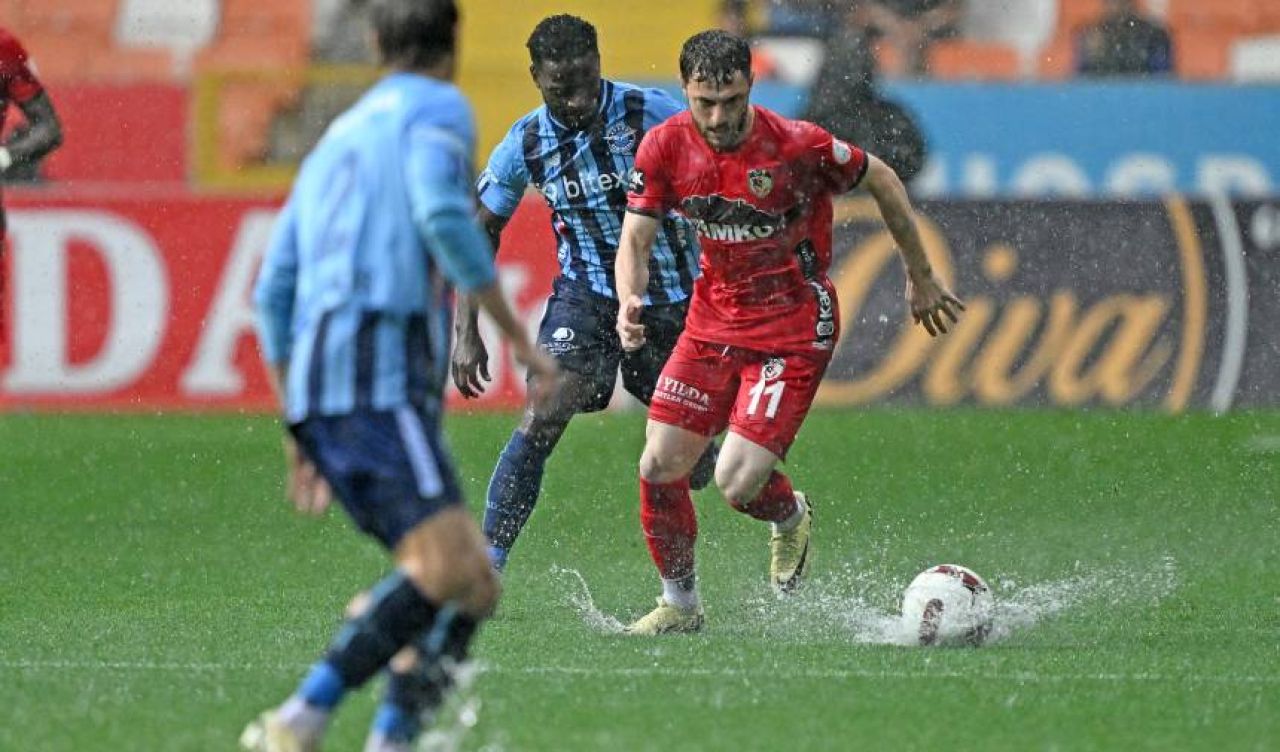 Süper Lig'de kritik maça yağış engeli
