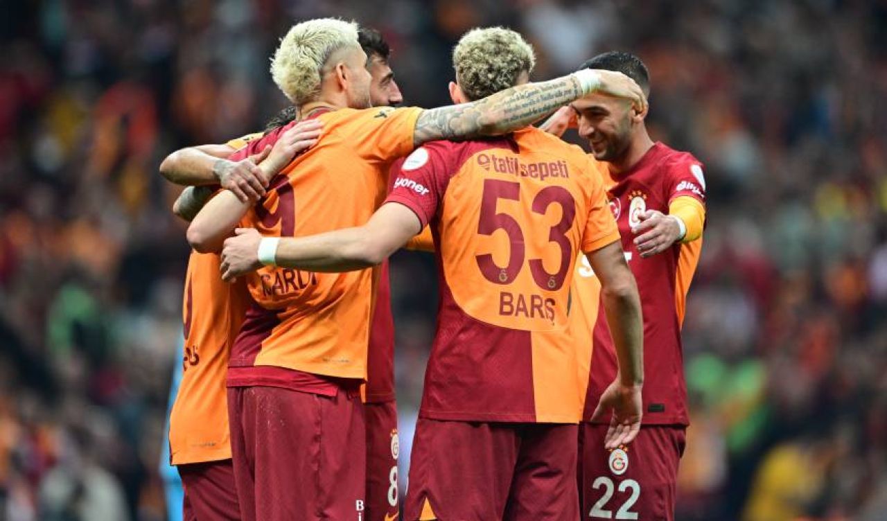 Süper Lig'de yeni rekor Galatasaray'ın oldu