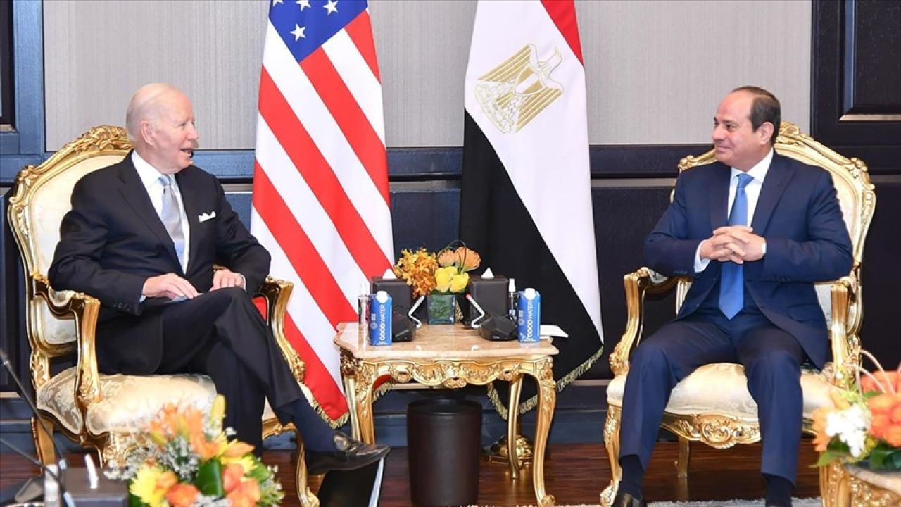 Biden ile Sisi’den “Gazze” görüşmesi