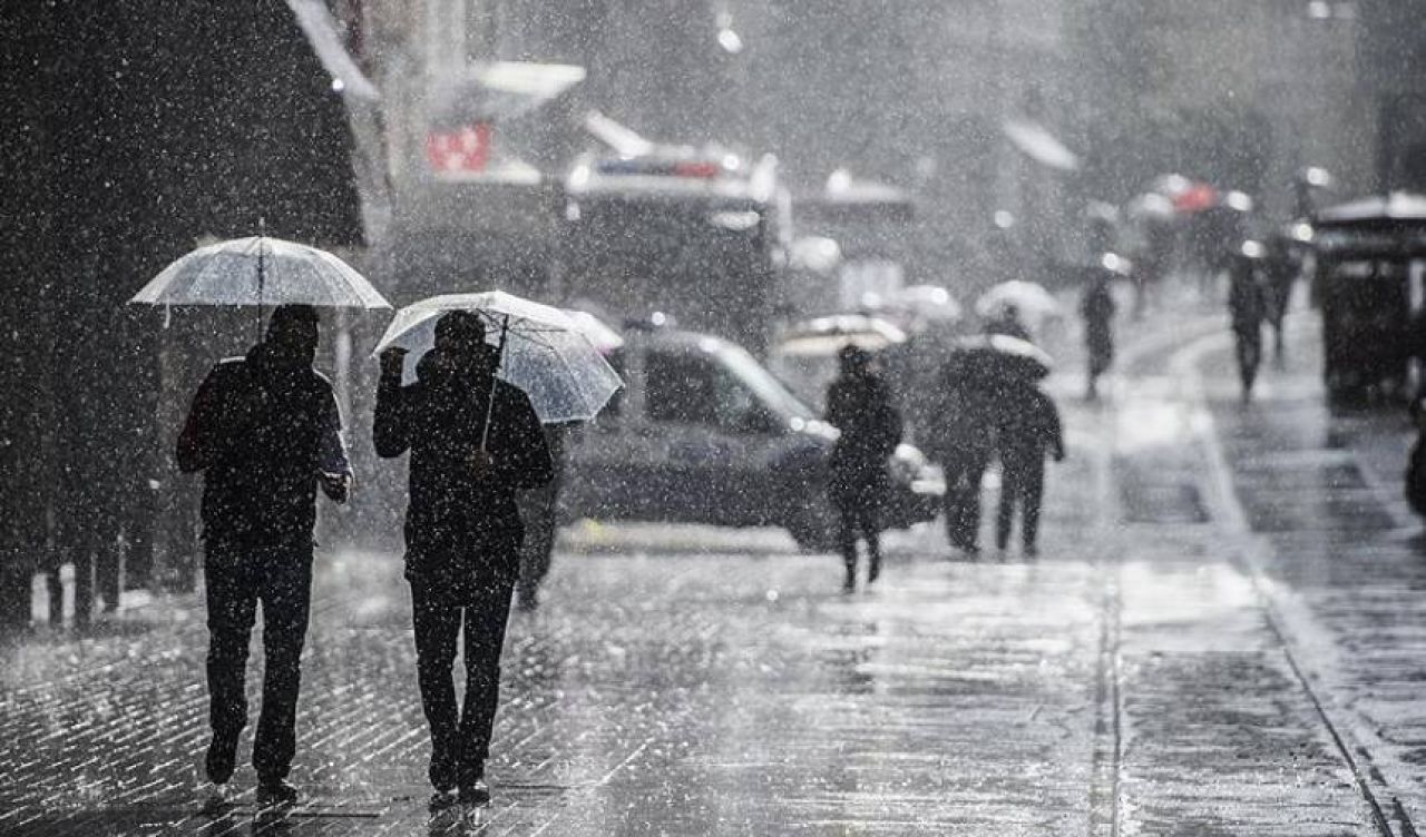 Meteorolojiden ‘kuvvetli yağış’ uyarısı