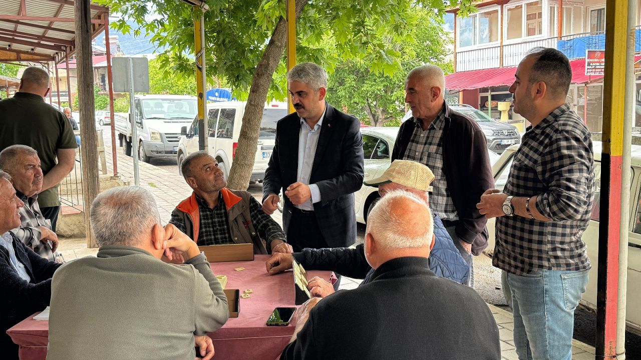 Pozantı Belediye Başkanı Ali Avan hemşerileriyle buluştu