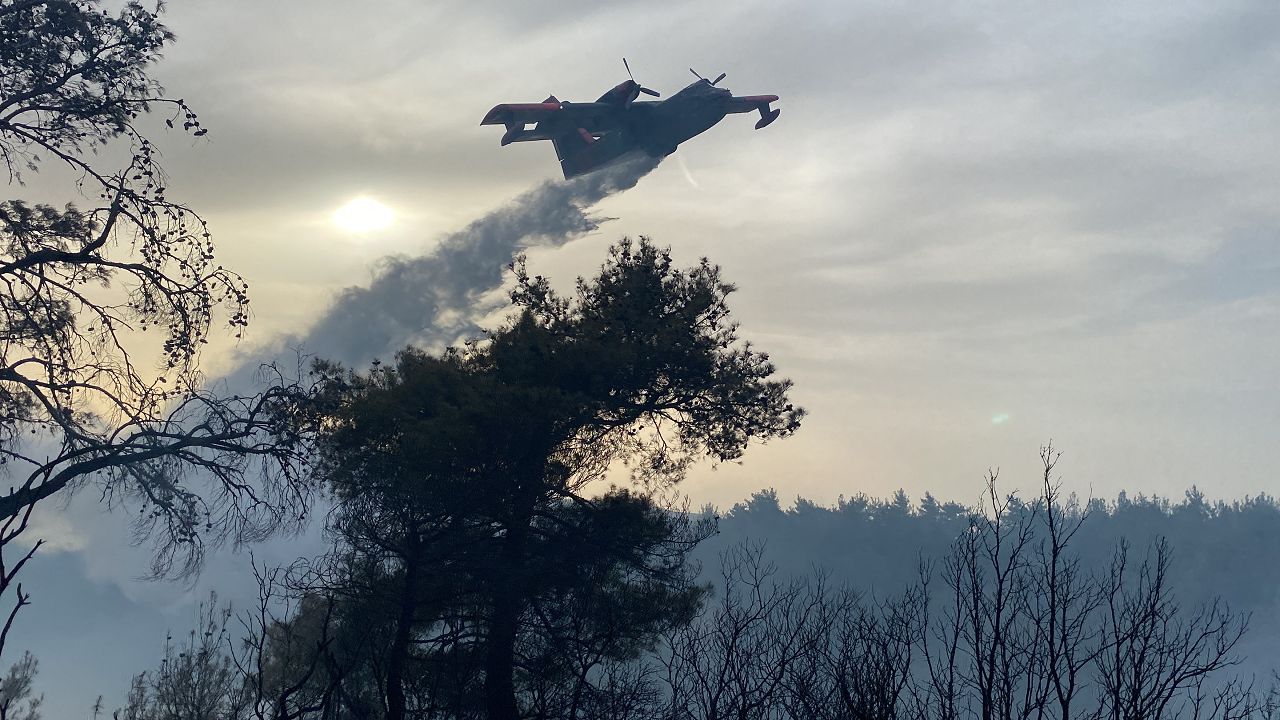 Çanakkale’deki orman yangını kontrol altına alındı