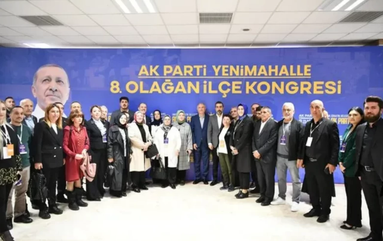 AK Parti Yenimahalle 8. Olağan İlçe Kongresi gerçekleşti