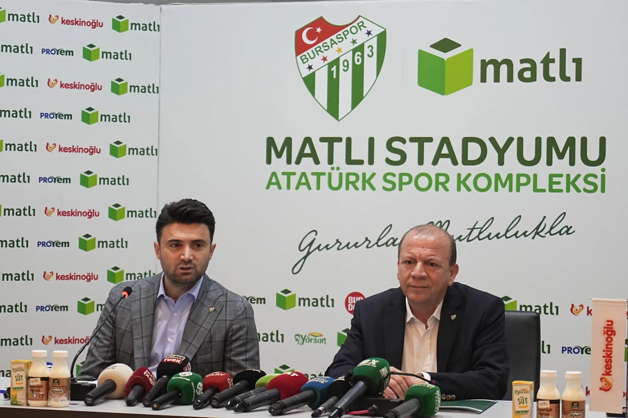 Bursaspor stadının ismi değişti: Atatürk Spor Kompleksi Matlı Stadyumu