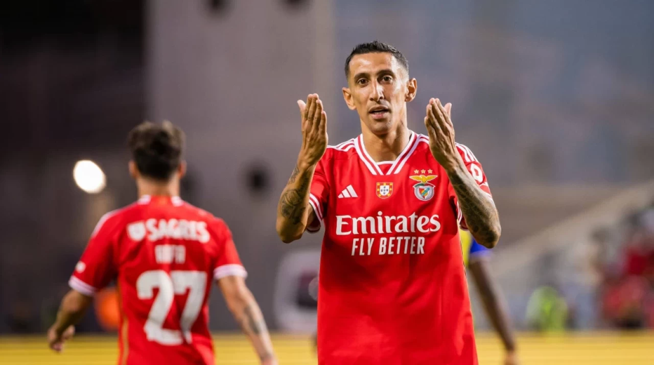 Benfica'da 36 yaşındaki Di Maria durdurulamıyor! 17 günde 10 gol katkısı