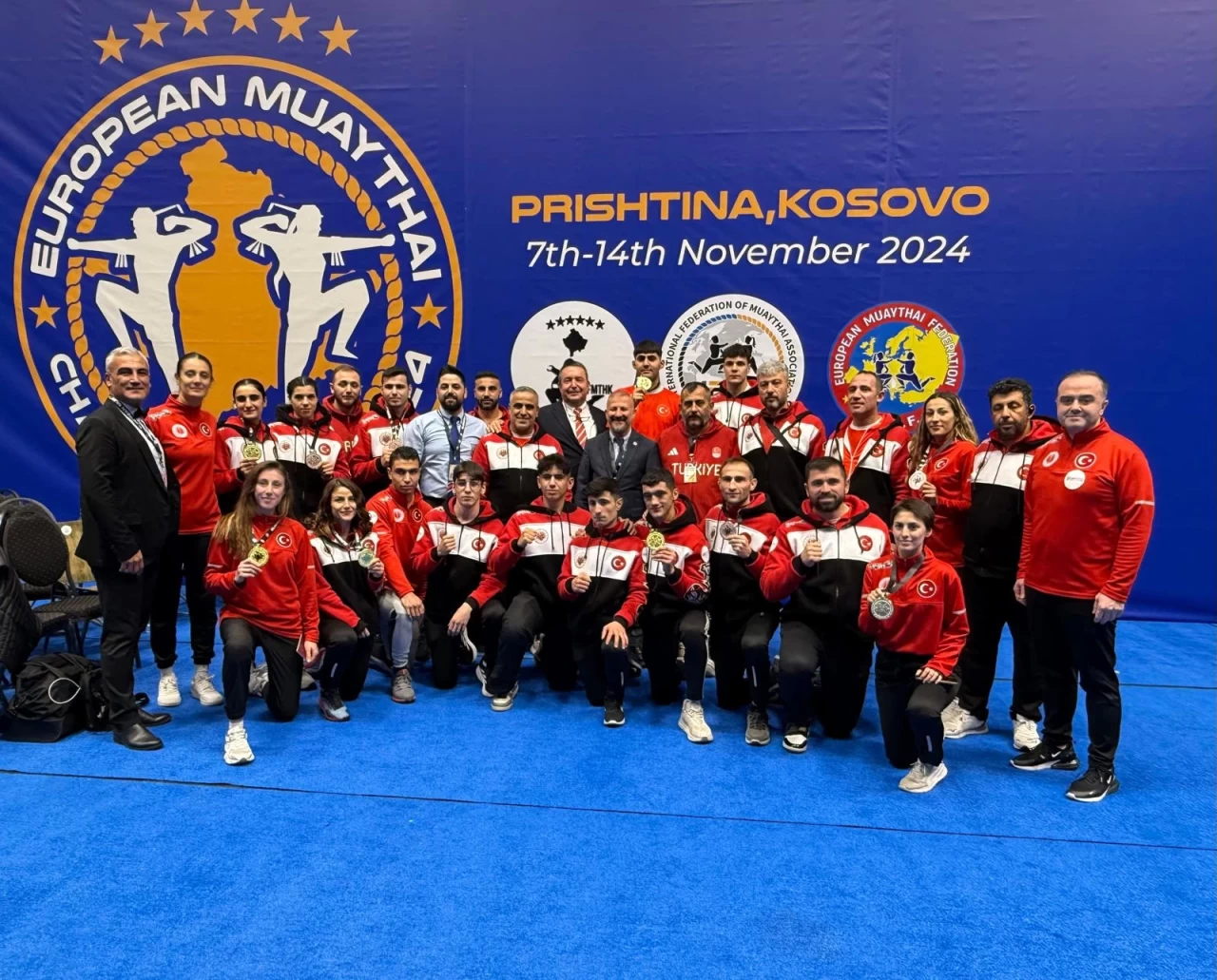 Avrupa Şampiyonası'nda Milli muaythai sporcularından 14 madalya