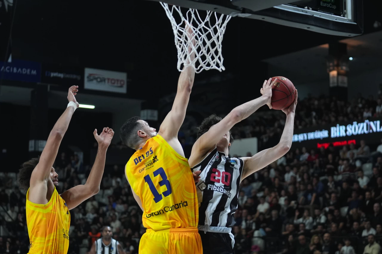 Beşiktaş Basketbol EuroCup'ta Gran Canaria karşısında mağlup oldu