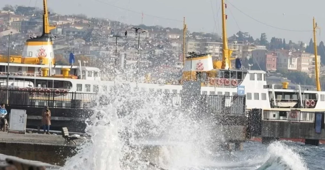 Marmara'da lodos nedeniyle deniz seferleri iptal! İDO, BUDO seferleri iptal mi edildi?