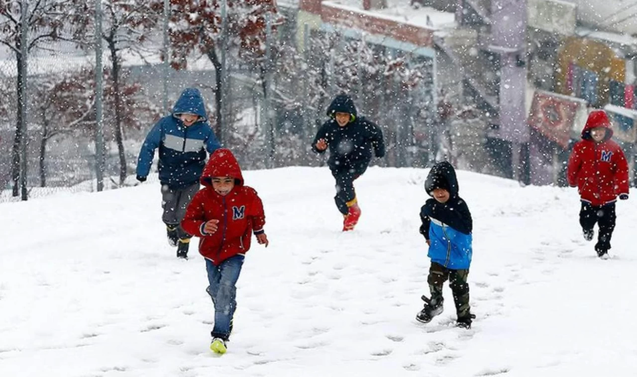 Artvin'de 6 ilçede okullara kar engeli