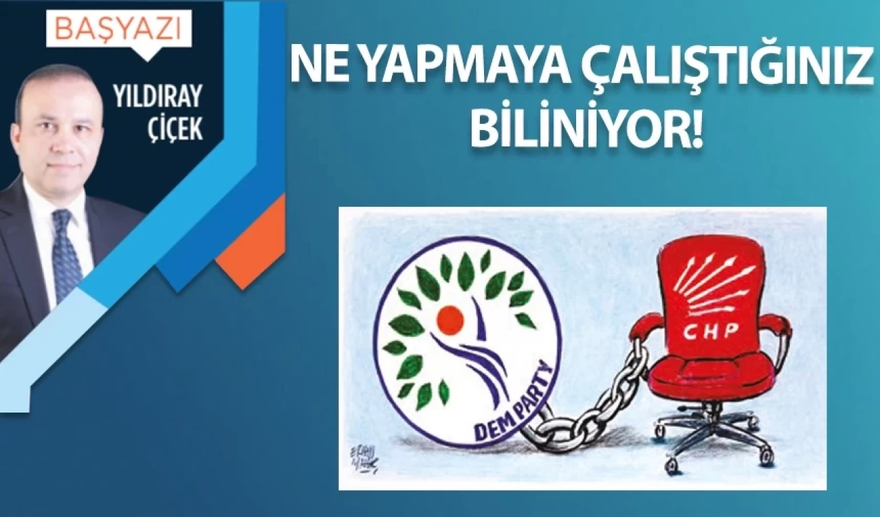 Ne yapmaya çalıştığınız biliniyor!