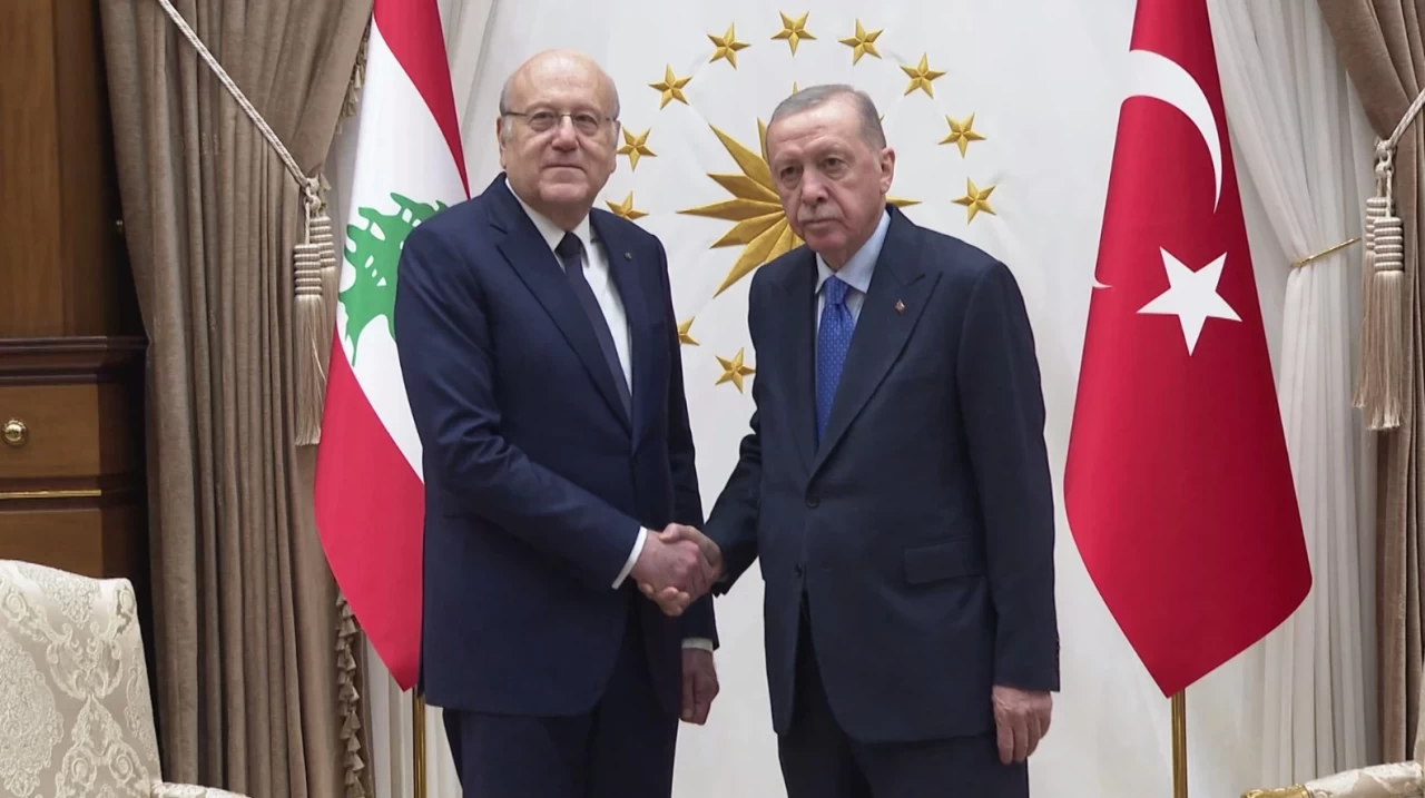 Türkiye ve Lübnan arasında diplomatik görüşme: Erdoğan ve Mikati bir araya geldi