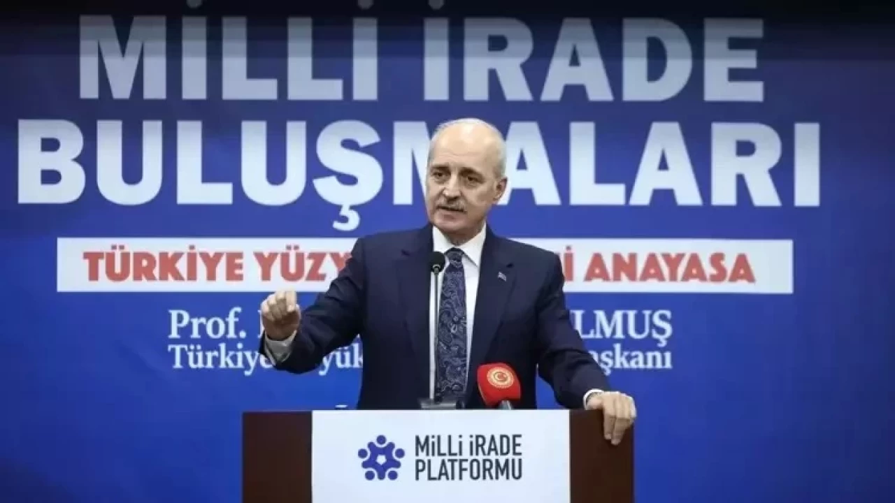 TBMM Başkanı Kurtulmuş: Anayasa meselesi milletin meselesidir!