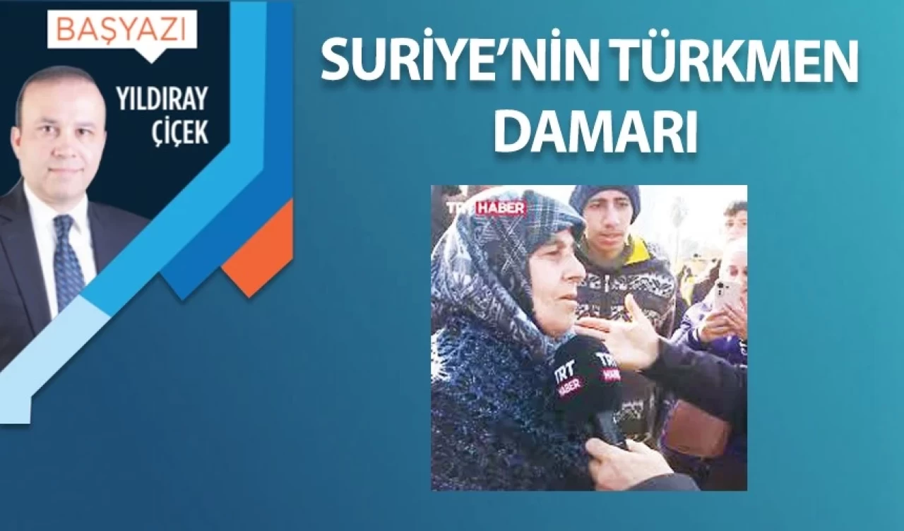 Suriye’nin Türkmen damarı