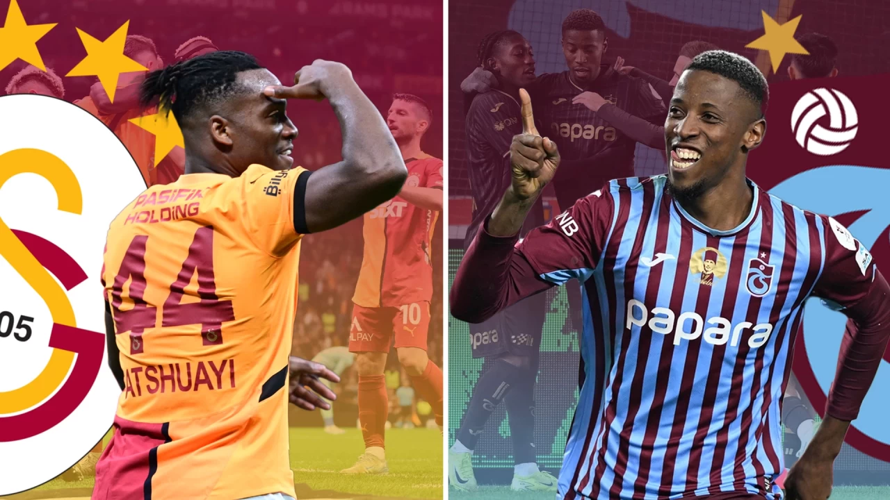 Süper Lig’de dev maçta Galatasaray, Trabzonspor’u ağırlıyor | Galatasaray Trabzonspor muhtemel 11’ler