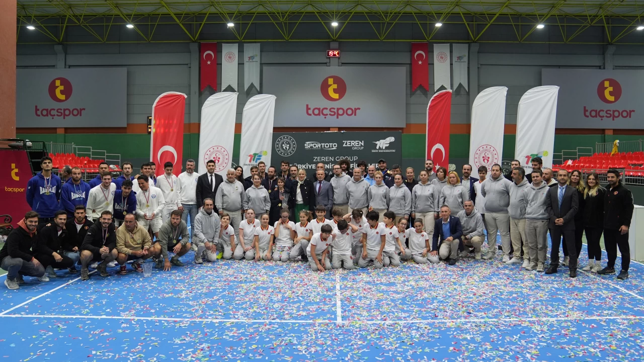 Türkiye Tenis Ligi’nde erkekler şampiyonu: TED Spor Kulübü