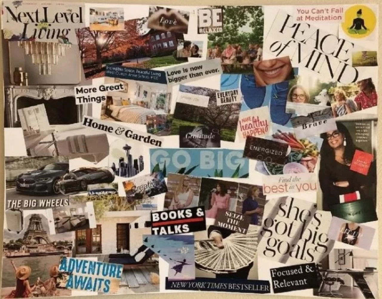 Vision board nedir? Vision board hazırlama rehberi