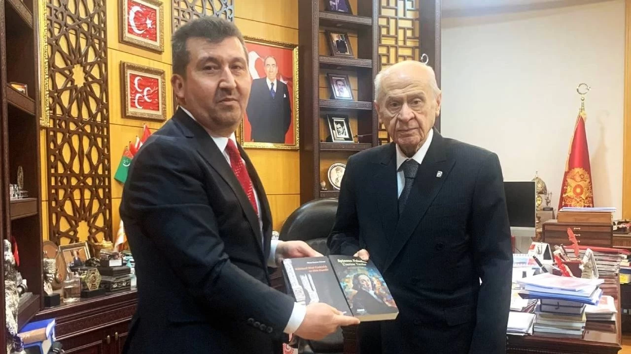 Musa Kazım Arıcan'dan MHP Lideri Devlet Bahçeli'ye ziyaret