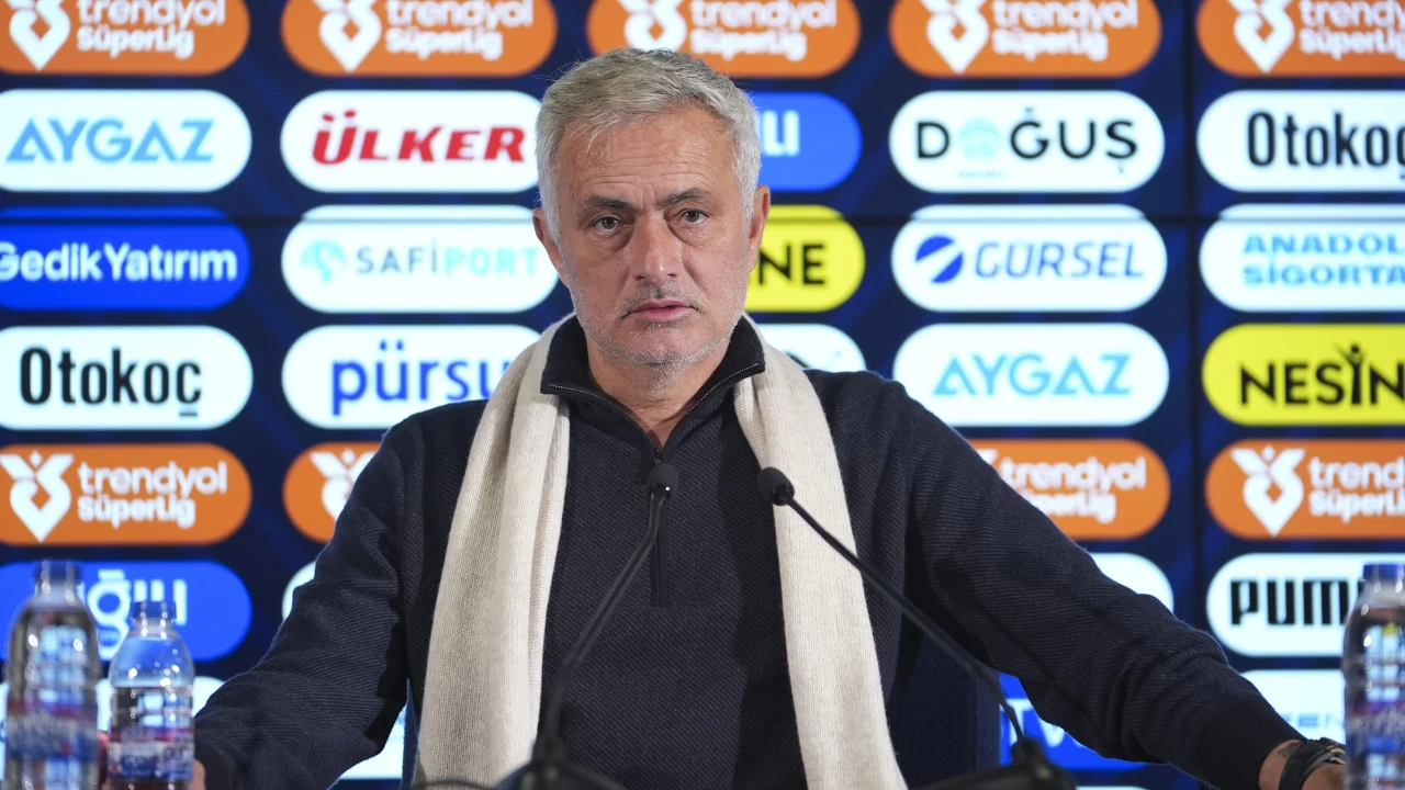 Fenerbahçe Teknik Direktörü Jose Mourinho, Süper Lig'deki Başakşehir galibiyetini değerlendirdi