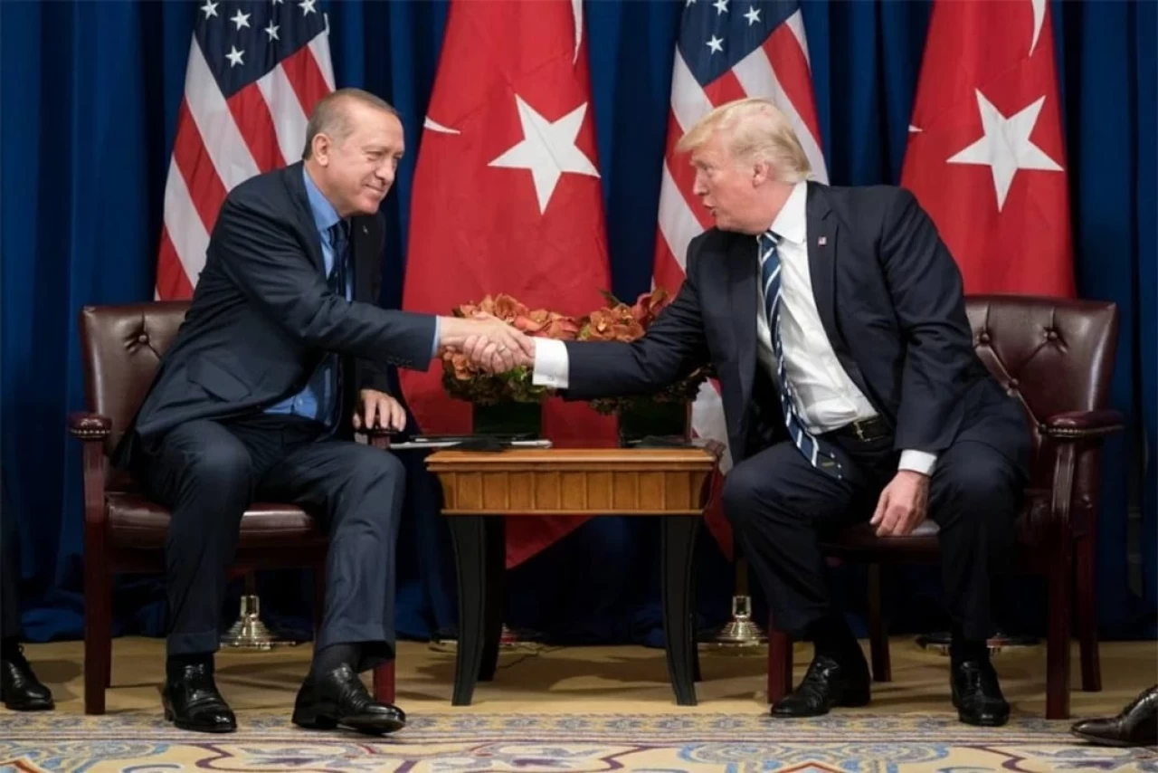 Donald Trump: Erdoğan iyi anlaştığım biri, çok güçlü bir ordu kurdu