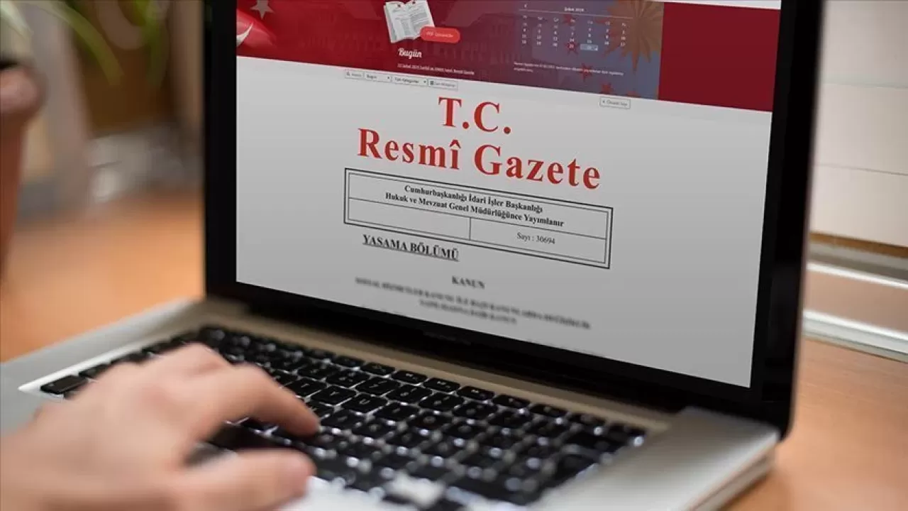 TBMM Kararı, Resmi Gazete'de yayımlandı