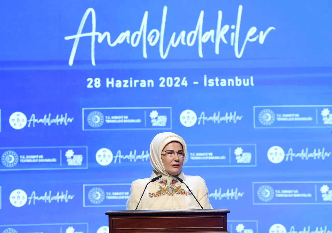 Emine Erdoğan: Biz, bu toprağın insanları, hepimiz Anadolu'ya benzeriz