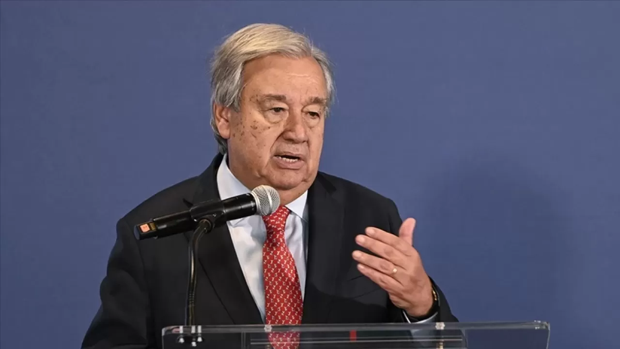 BM Genel Sekreteri Guterres'ten Orta Doğu'ya barış çağrısı!