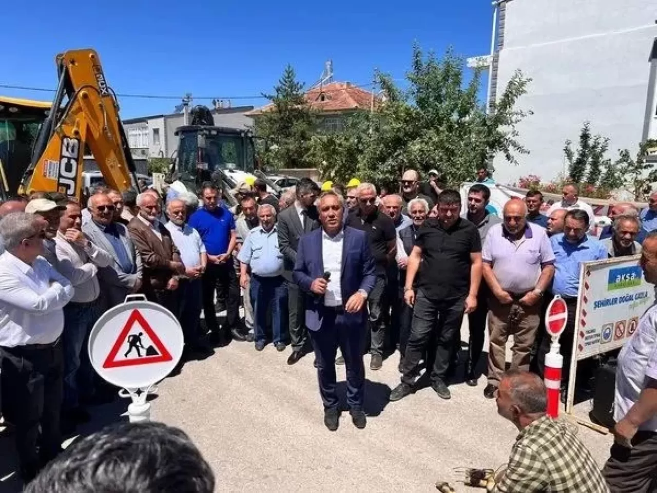 Gümüşhane'nin Köse ilçesinde halk doğalgaza kavuşuyor!