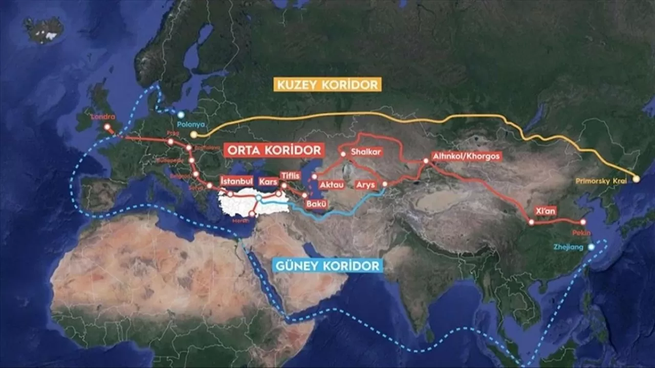 Kıtalar arası Türk köprüsü... Üye ülkelerden stratejik ''Orta Koridor'' taahhüdü