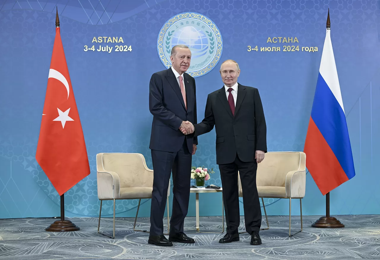 Cumhurbaşkanı Erdoğan Astana'da Putin ile görüştü