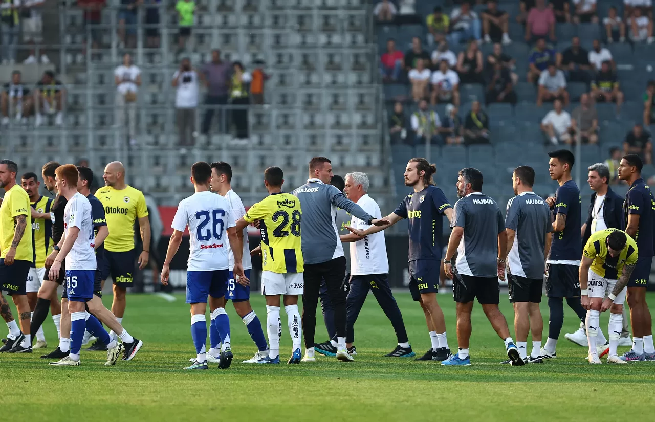 Fenerbahçe, hazırlık maçında Hajduk Split’e mağlup oldu